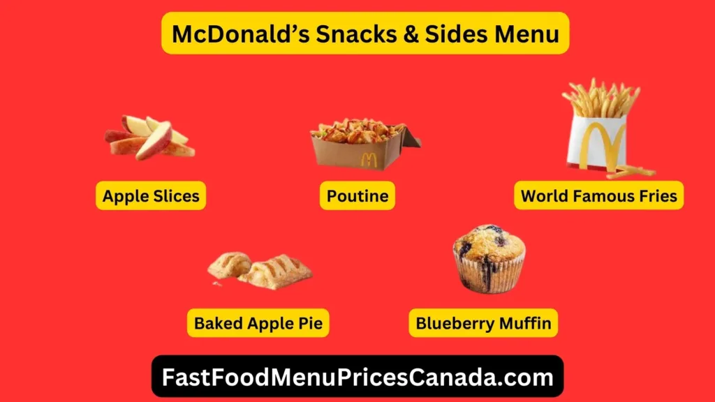 Apple Slices  McDonald's Canada